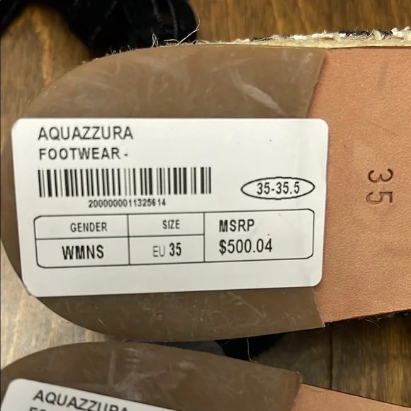 NWT, Aquazzura Espadrilles - Picture 11 of 12